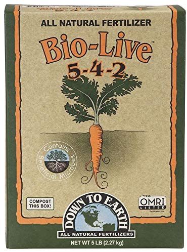 Down To Earth Bio - Live 5 lb 5-4-2