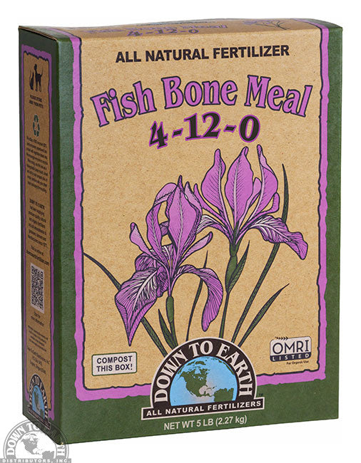 Down To Earth Fish Bone Meal 5 lb 4-12-0