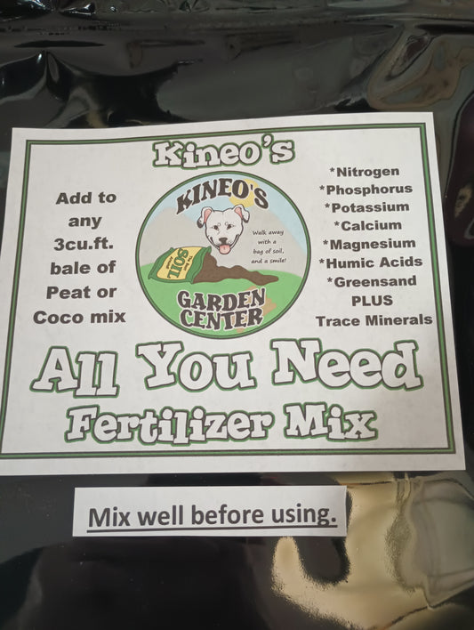 Kineo's All You Need Fertilizer Mix
