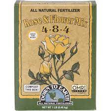 Down To Earth Rose and Flower Mix 5 lb 4-8-4