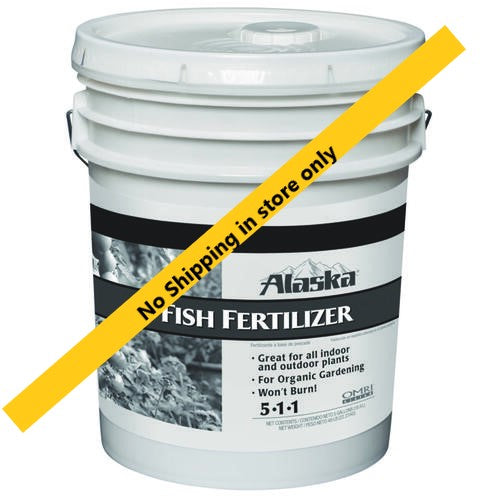 Alaska Fish Fertilizer 5 gallon bucket