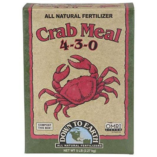 Down To Earth Crab Meal 5 lb 4-3-0