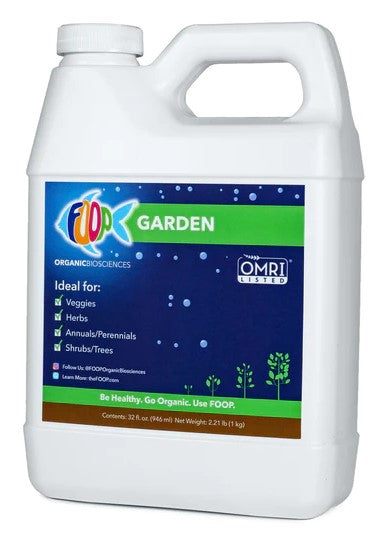 Foop Garden Fertilizer 1 quart 1-1-.45