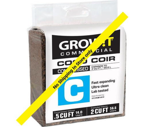 Grow !t Coco Coir 5 kg Compressed