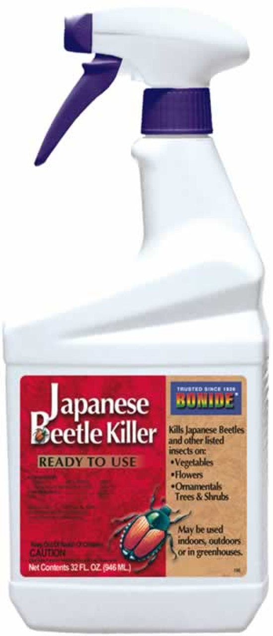 japanese beetle garden spray Bonide Japanese Beetle Killer Spray ready to use 32 oz – Kineo's Garden Center
