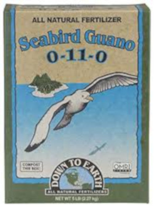 Down To Earth Seabird Guano 5 lb 0-11-0