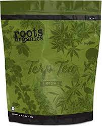 Roots Organics Terp Tea Dry Nutrient Line