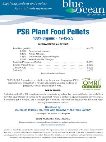 BTP - Peruvian Seabird Guano 12-12-2.5